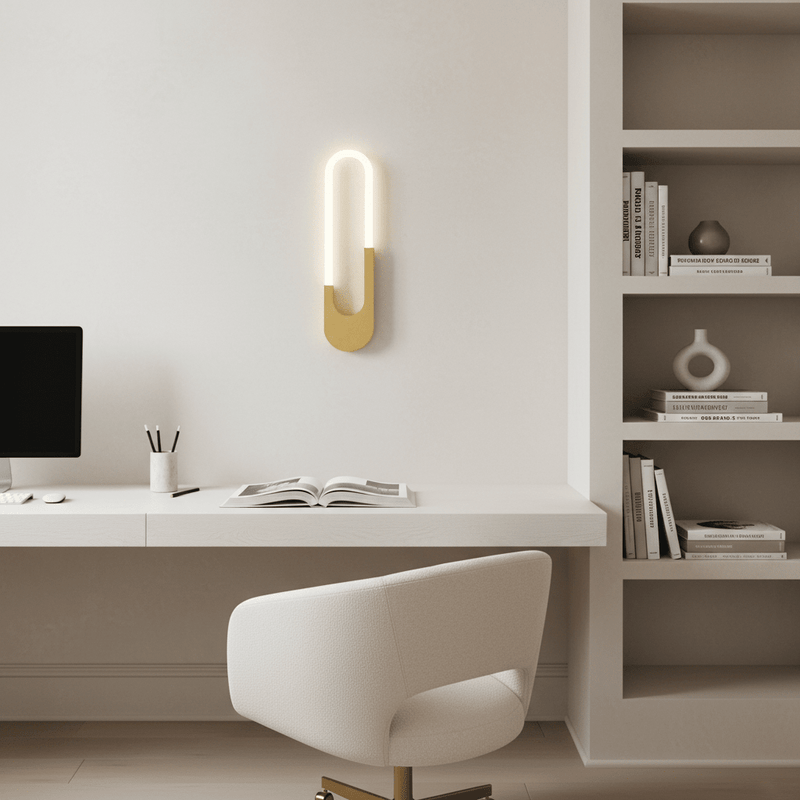 Aureane Minimalist Capsule LED Sconce - Lighting > Wall Lights > Wall Sconces > Diffused Light Wall Sconces | Zaevia