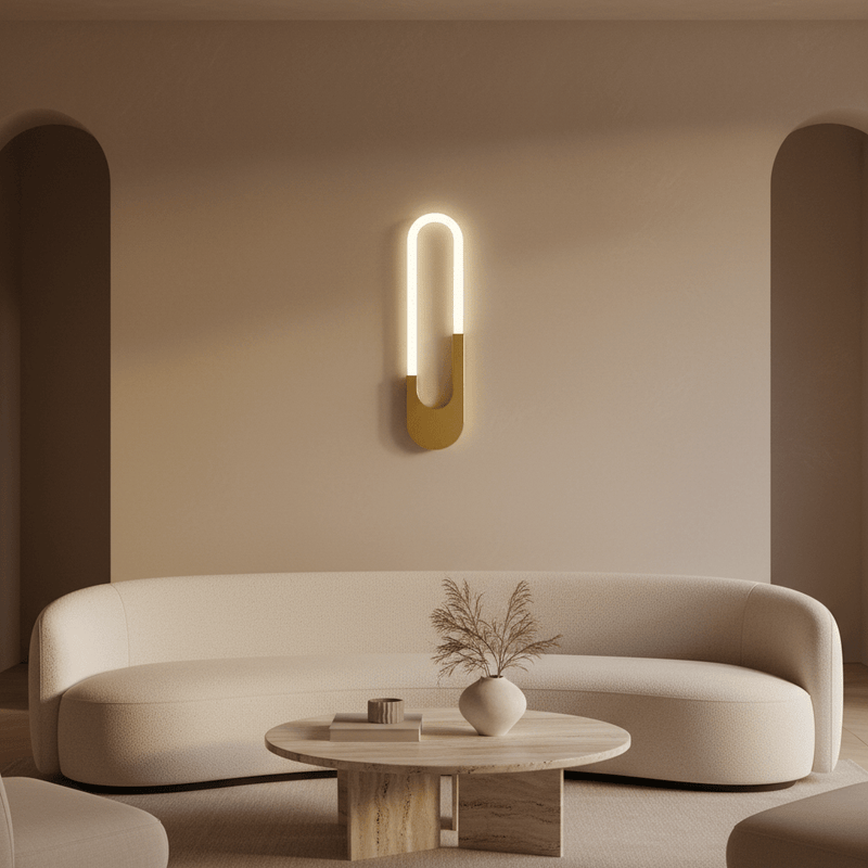 Aureane Minimalist Capsule LED Sconce - Lighting > Wall Lights > Wall Sconces > Diffused Light Wall Sconces | Zaevia