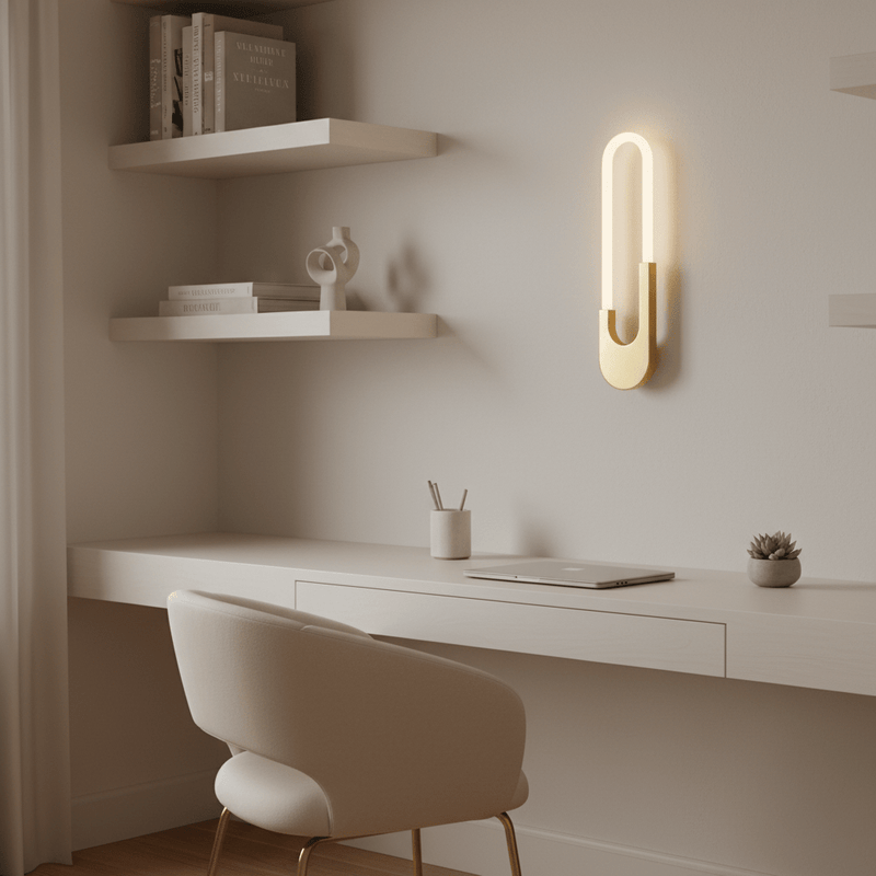 Aureane Minimalist Capsule LED Sconce - Lighting > Wall Lights > Wall Sconces > Diffused Light Wall Sconces | Zaevia