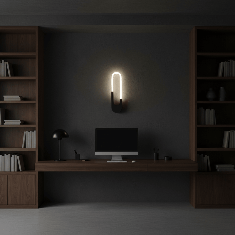 Aureane Minimalist Capsule LED Sconce - Lighting > Wall Lights > Wall Sconces > Diffused Light Wall Sconces | Zaevia