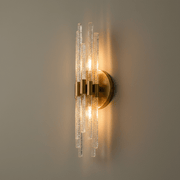 Aurelia Architectural Fluted Crystal Sconce - Lighting > Wall Lights > Wall Sconces > Diffused Light Wall Sconces | Zaevia