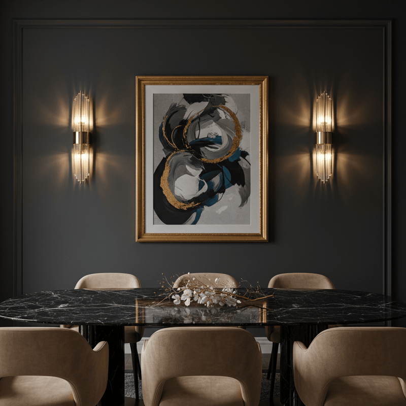 Zaevia Aurelia Fluted Glass Rod Wall Sconce - Wall Light | Zaevia
