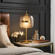 Zaevia Aurelia Glass Table Lamp - Table Lamp | Zaevia