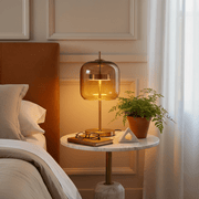 Zaevia Aurelia Glass Table Lamp - Table Lamp | Zaevia