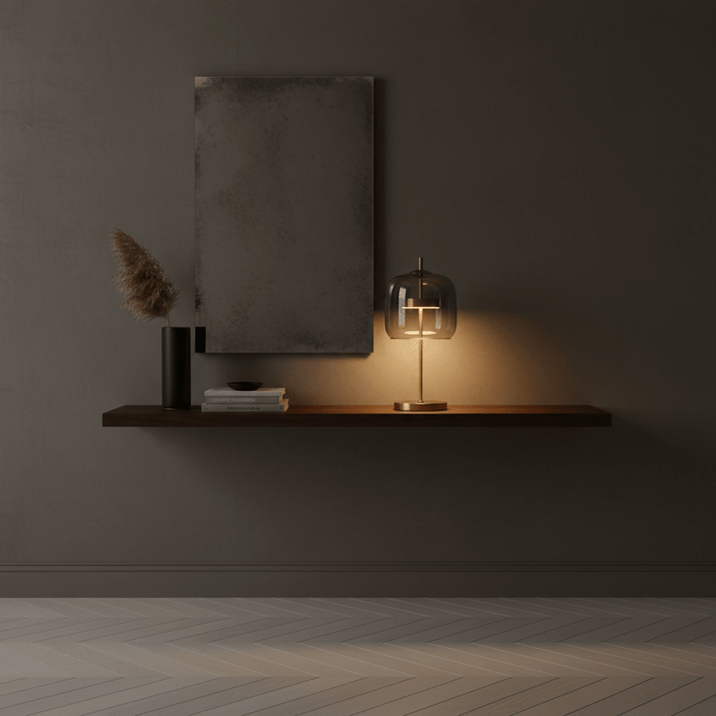 Zaevia Aurelia Glass Table Lamp - Table Lamp | Zaevia
