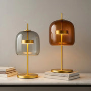 Zaevia Aurelia Glass Table Lamp - Table Lamp | Zaevia