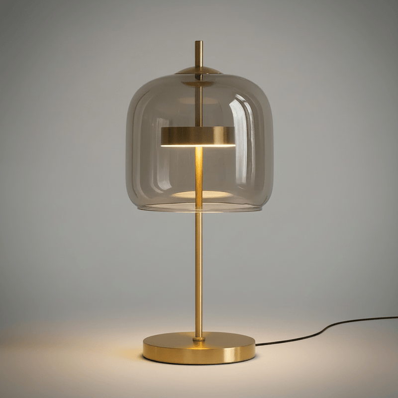 Zaevia Aurelia Glass Table Lamp - Table Lamp | Zaevia