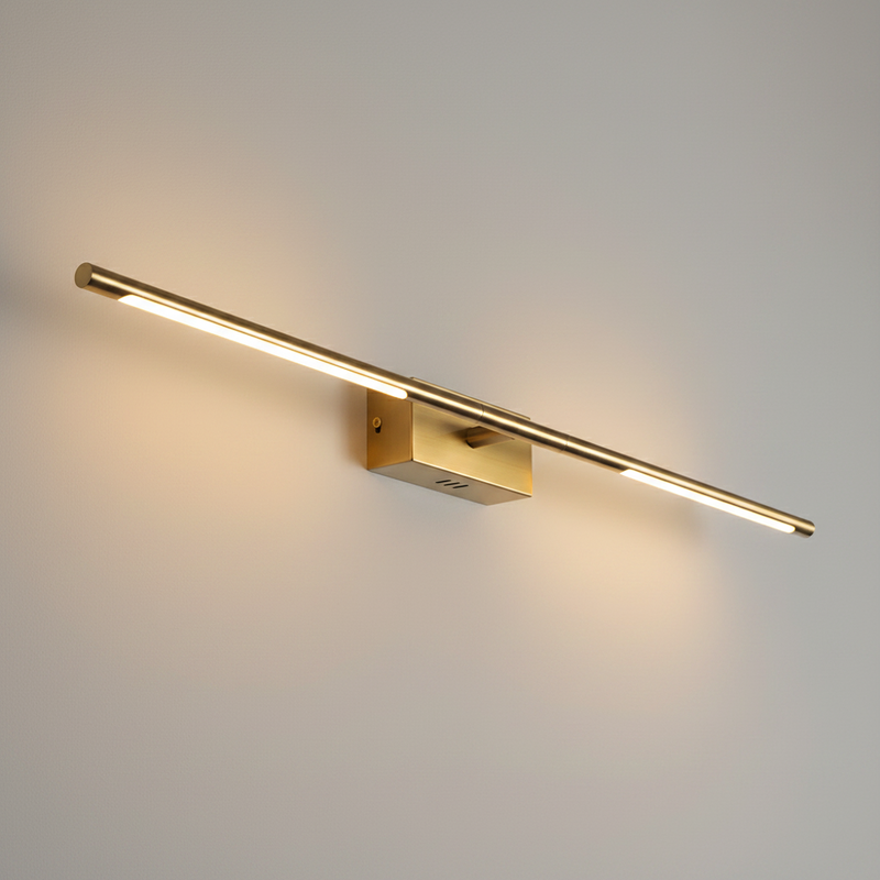 Aurum Brushed Gold LED Bar Vanity Light
