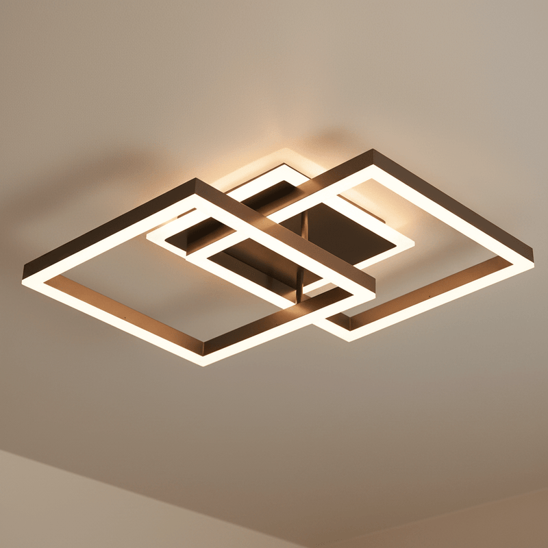 Axis Interlocking Square LED Flush Mount Ceiling Light - Lighting > Ceiling Lights > Semi Flush Mount Lights > LED Semi-Flush Mounts | Zaevia
