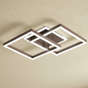 Axis Interlocking Square LED Flush Mount Ceiling Light - Lighting > Ceiling Lights > Semi Flush Mount Lights > LED Semi-Flush Mounts | Zaevia