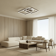 Axis Interlocking Square LED Flush Mount Ceiling Light - Lighting > Ceiling Lights > Semi Flush Mount Lights > LED Semi-Flush Mounts | Zaevia