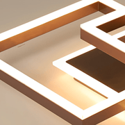 Axis Interlocking Square LED Flush Mount Ceiling Light - Lighting > Ceiling Lights > Semi Flush Mount Lights > LED Semi-Flush Mounts | Zaevia