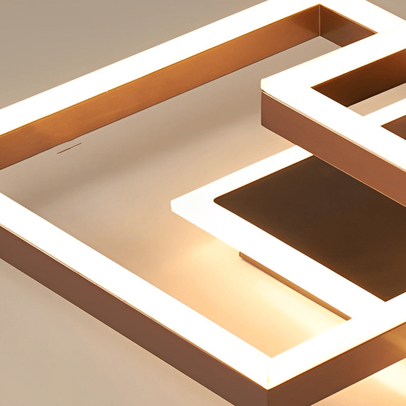 Axis Interlocking Square LED Flush Mount Ceiling Light - Lighting > Ceiling Lights > Semi Flush Mount Lights > LED Semi-Flush Mounts | Zaevia