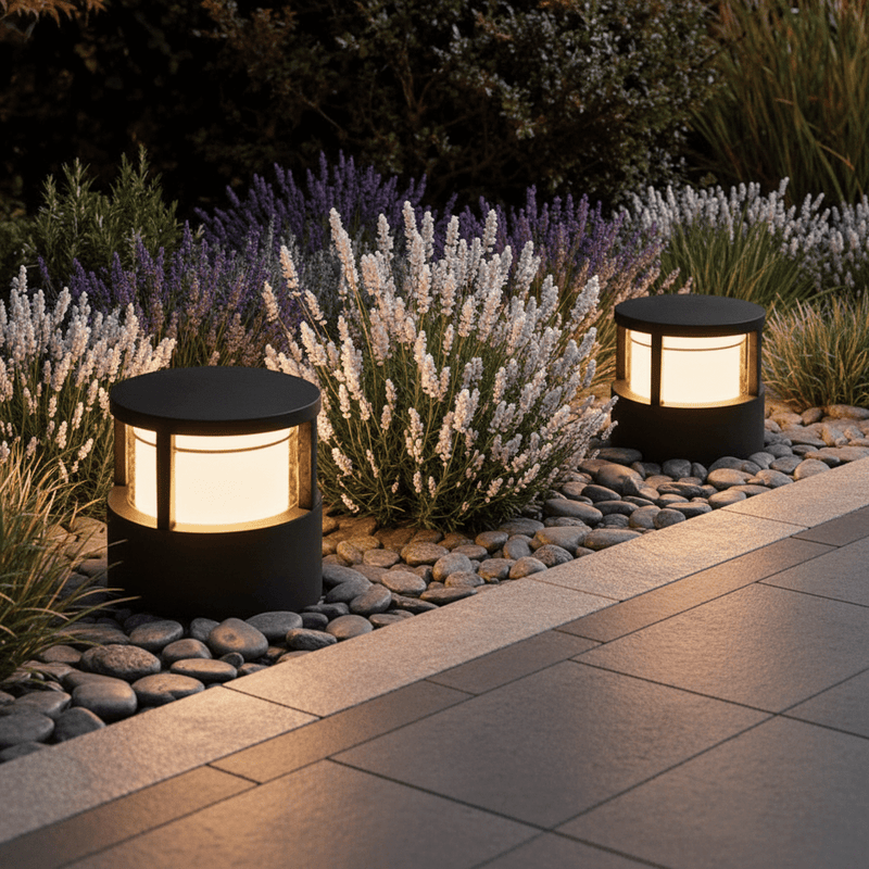 Beacon Outdoor LED Cylinder Post Light