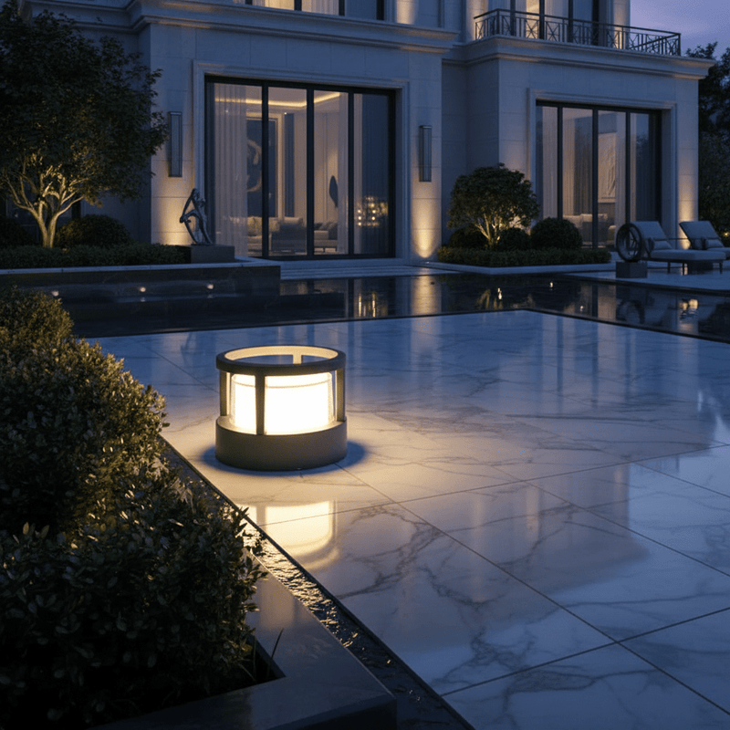 Beacon Outdoor LED Cylinder Post Light