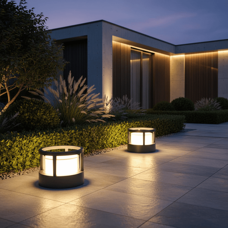 Beacon Outdoor LED Cylinder Post Light