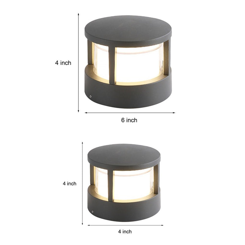 Beacon Outdoor LED Cylinder Post Light