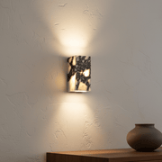 Bloc Marble Up-Down Wall Sconce - | Zaevia