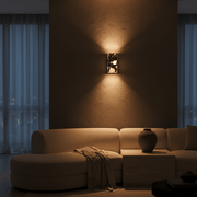 Bloc Marble Up-Down Wall Sconce - | Zaevia