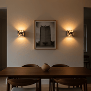 Bloc Marble Up-Down Wall Sconce - | Zaevia