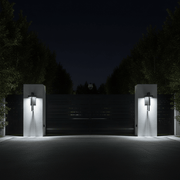 Brixen Architectural Geometric Outdoor Sconce - Lighting > Outdoor Lighting > Outdoor Wall Lighting > Outdoor Wall Sconces | Zaevia