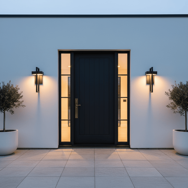Brixen Architectural Geometric Outdoor Sconce - Lighting > Outdoor Lighting > Outdoor Wall Lighting > Outdoor Wall Sconces | Zaevia