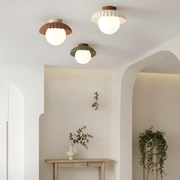 Capri Scalloped Retro Flush Mount - Ceiling Light | Zaevia