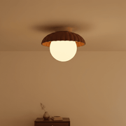 Capri Scalloped Retro Flush Mount - Ceiling Light | Zaevia