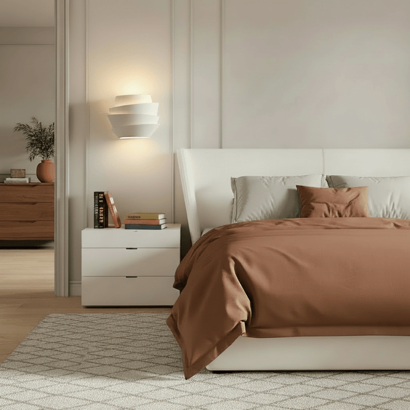 Zaevia Celine Layered Wave Wall Sconce - Lighting > Wall Lights > Wall Sconces > Diffused Light Wall Sconces | Zaevia