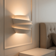 Zaevia Celine Layered Wave Wall Sconce - Lighting > Wall Lights > Wall Sconces > Diffused Light Wall Sconces | Zaevia