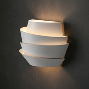Zaevia Celine Layered Wave Wall Sconce - Lighting > Wall Lights > Wall Sconces > Diffused Light Wall Sconces | Zaevia
