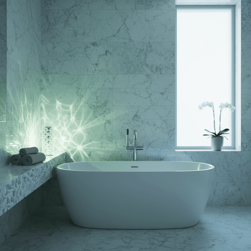 Zaevia Stellar Cube – Multifaceted Glass & Polished Chrome Rechargeable Lamp - | Zaevia