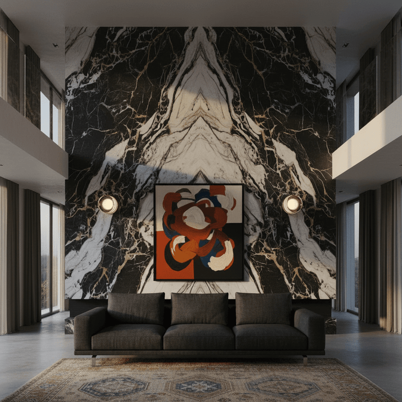 Zaevia Sculpted Glass & Polished Chrome Sconce - Wall light | Zaevia