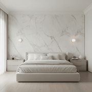 Zaevia Sculpted Glass & Polished Chrome Sconce - Wall light | Zaevia