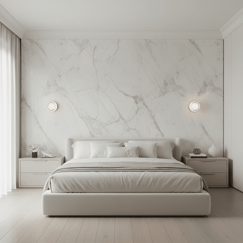 Zaevia Sculpted Glass & Polished Chrome Sconce - Wall light | Zaevia