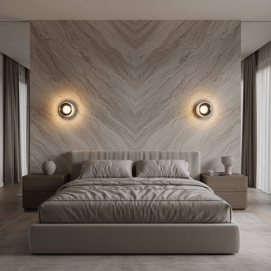 Zaevia Sculpted Glass & Polished Chrome Sconce - Wall light | Zaevia