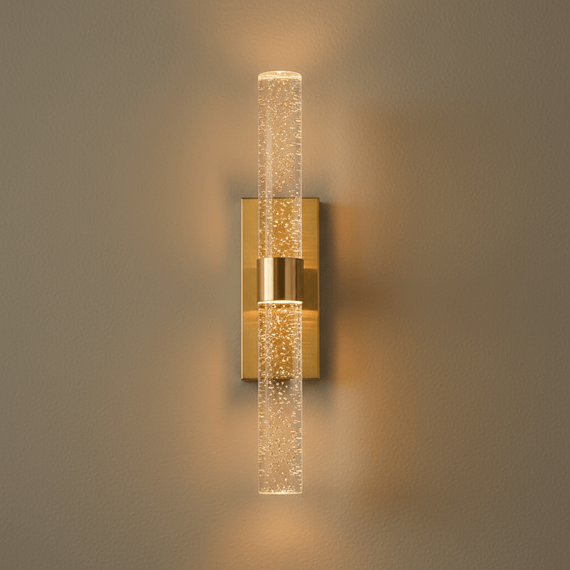 Cordless Bubble Crystal Wall Sconce