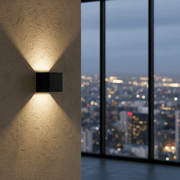 Zaevia Apex Cuboid Adjustable LED Wall Sconce - wall light | Zaevia