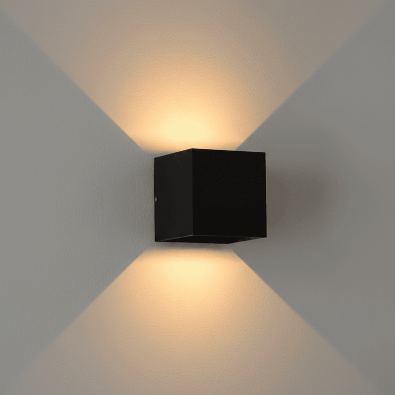 Zaevia Apex Cuboid Adjustable LED Wall Sconce - wall light | Zaevia
