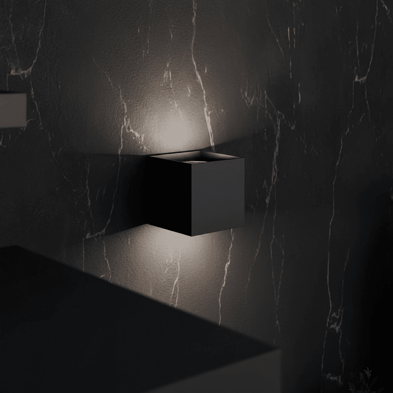Zaevia Apex Cuboid Adjustable LED Wall Sconce - wall light | Zaevia