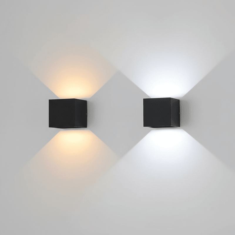 Zaevia Apex Cuboid Adjustable LED Wall Sconce - wall light | Zaevia