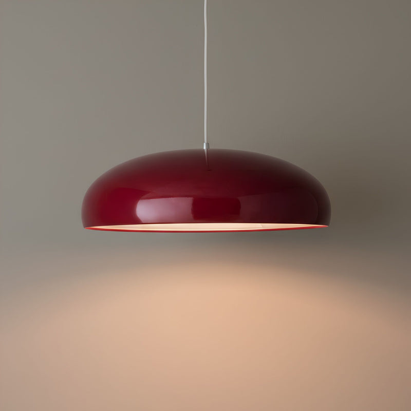 Dome Gloss Lacquer Cord Pendant Light