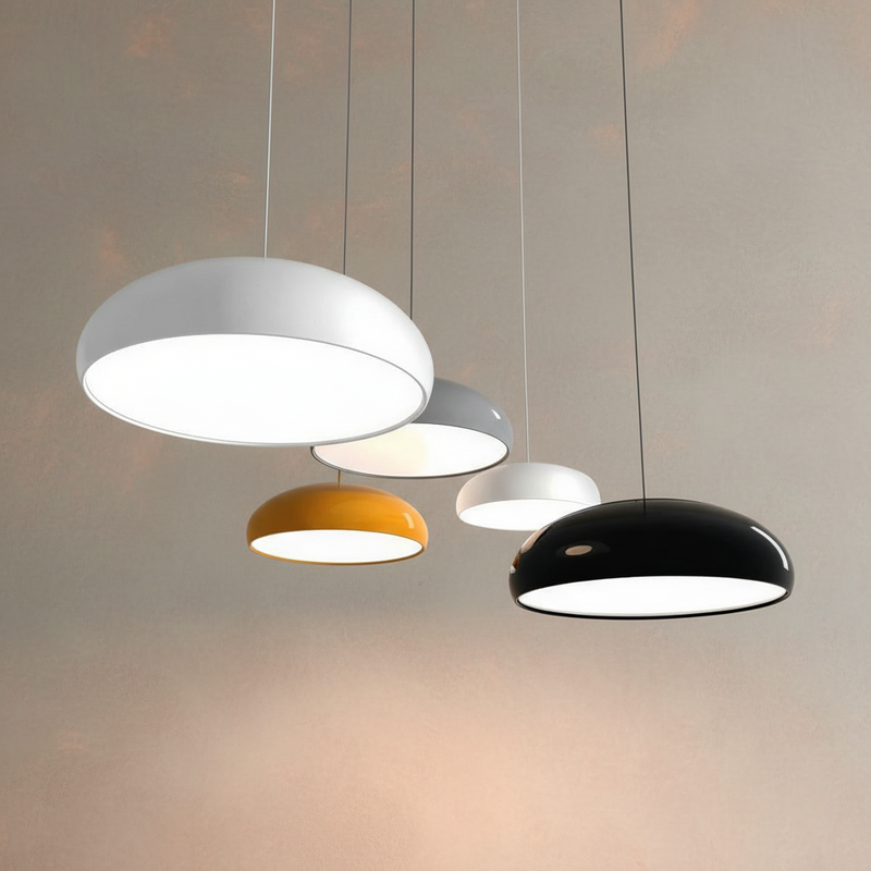 Dome Gloss Lacquer Cord Pendant Light