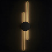 Zaevia Dual Bar Wall Sconce Integrated LED Hardwired Modern Architectural Accent Light - Wall Lamp | Zaevia