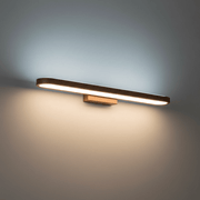 Zaevia Elora Slim LED Mirror Wrap Vanity Light: Seamless Halo Bar - Ceiling Light | Zaevia
