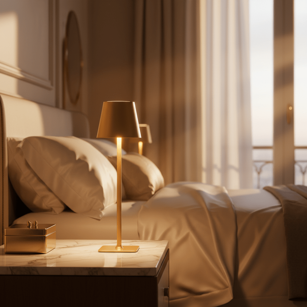 Zaevia Ethereal Slim Cordless LED Table Lamp - | Zaevia