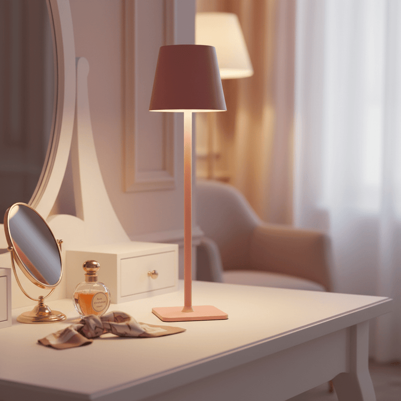 Zaevia Ethereal Slim Cordless LED Table Lamp - | Zaevia