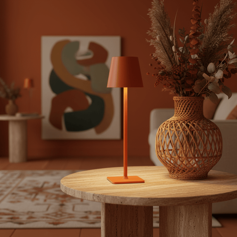 Zaevia Ethereal Slim Cordless LED Table Lamp - | Zaevia