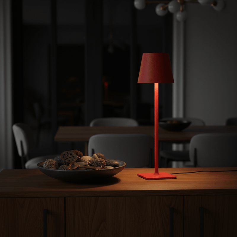 Zaevia Ethereal Slim Cordless LED Table Lamp - | Zaevia