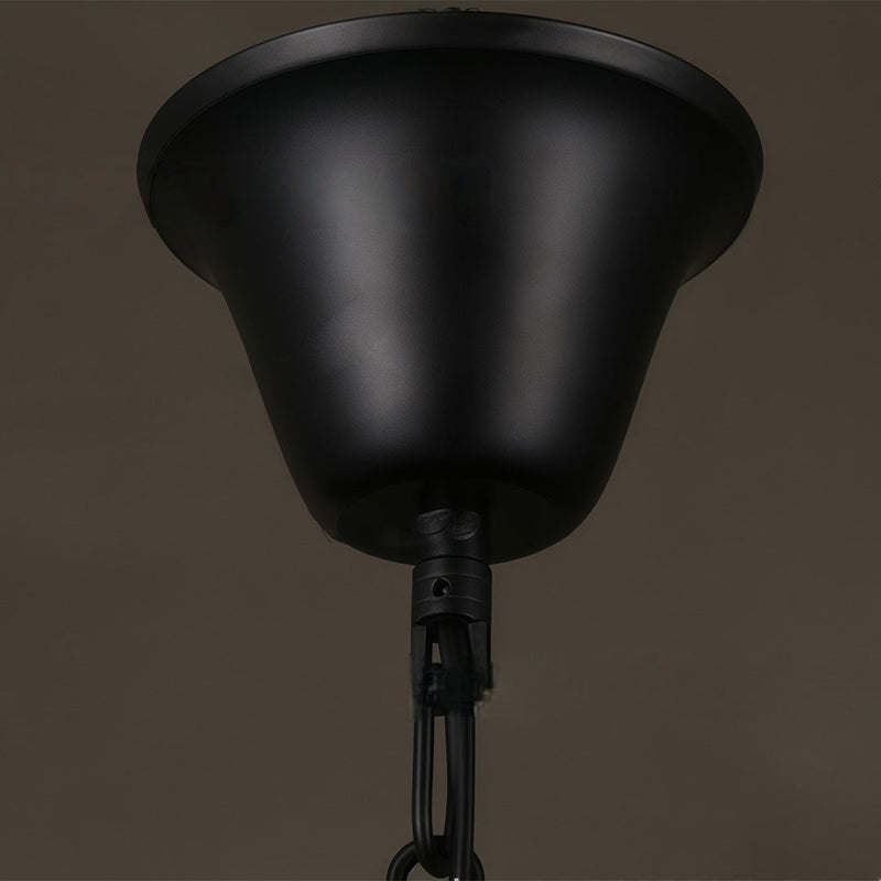 Foundry Clear Glass Dome Chain Pendant Light